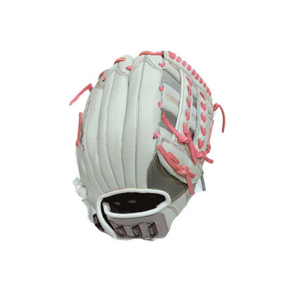 Youth Fastpitch Softball Glove - Pretty In Pink - Double Braid