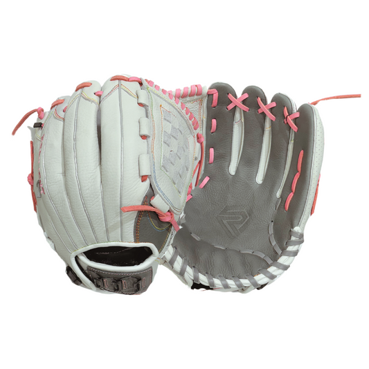 Youth Fastpitch Softball Glove - Pretty In Pink - Basketweb