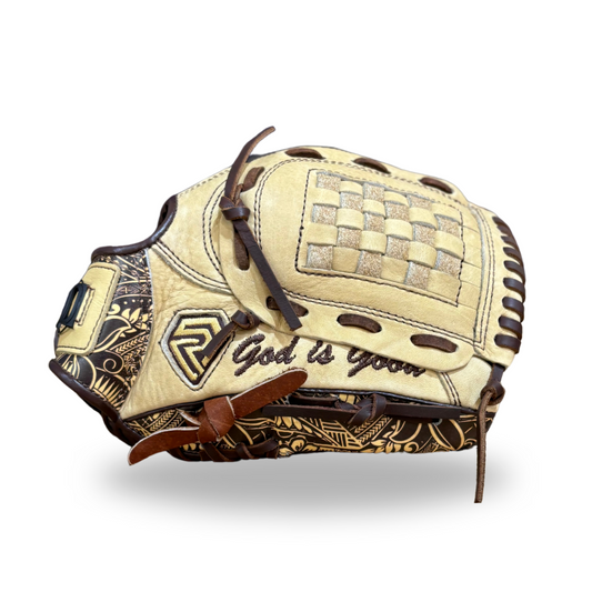 Youth Tiare Jennings Signature Glove with Basket Web 12"