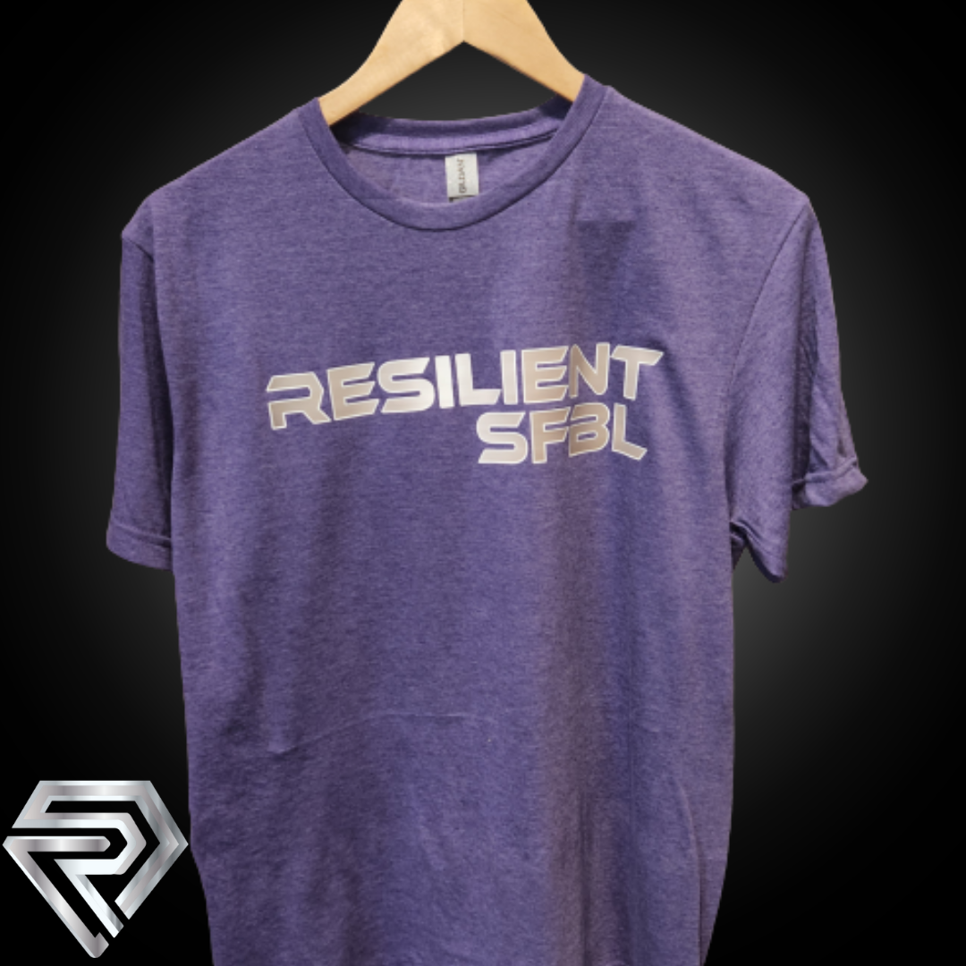 Resilient Softball T-Shirt - Heathered Super Soft