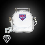 USA Softball Clear Stadium Bag Clear - Rosie's Nothing to Hide Cross-Body Bag