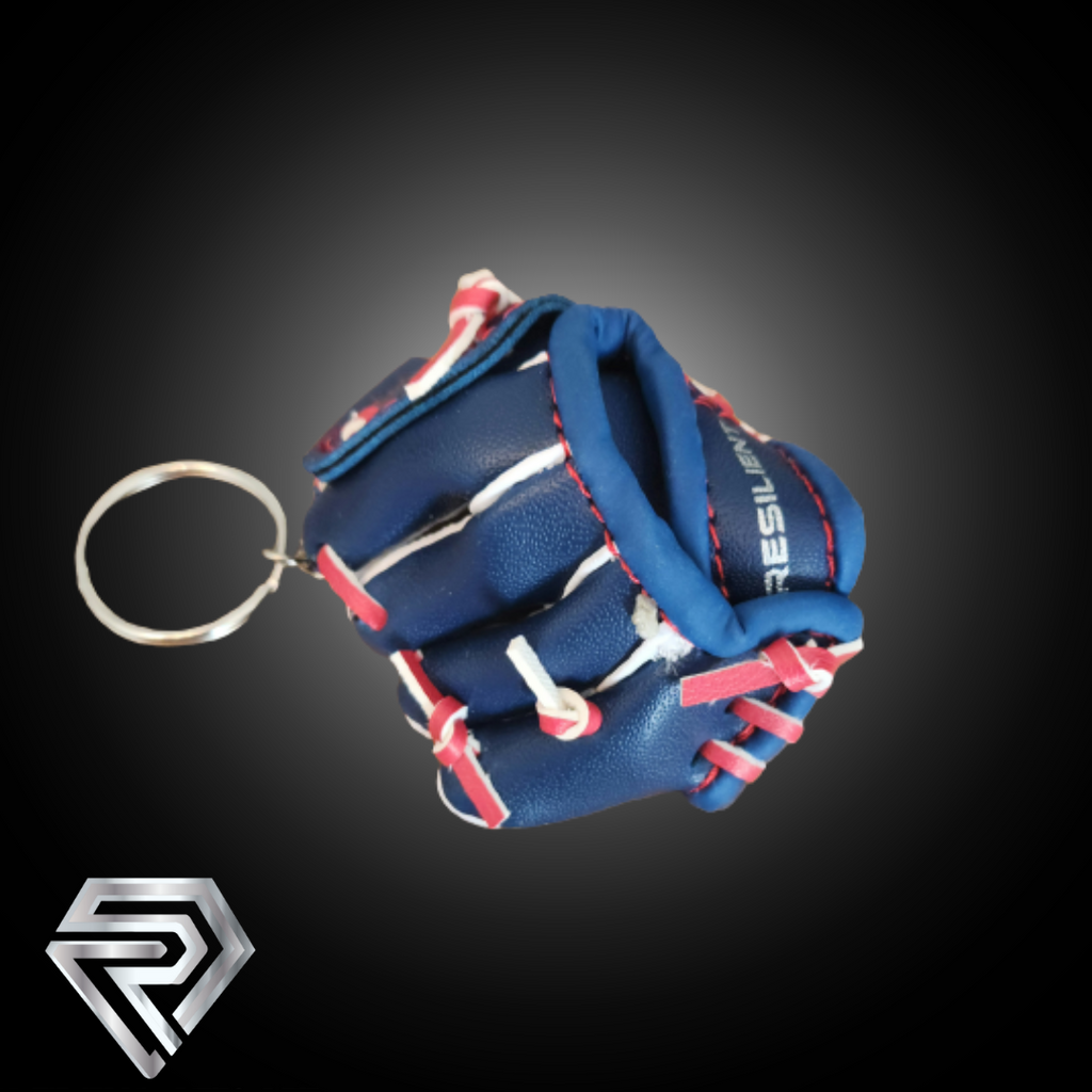 Mini on sale softball keychain