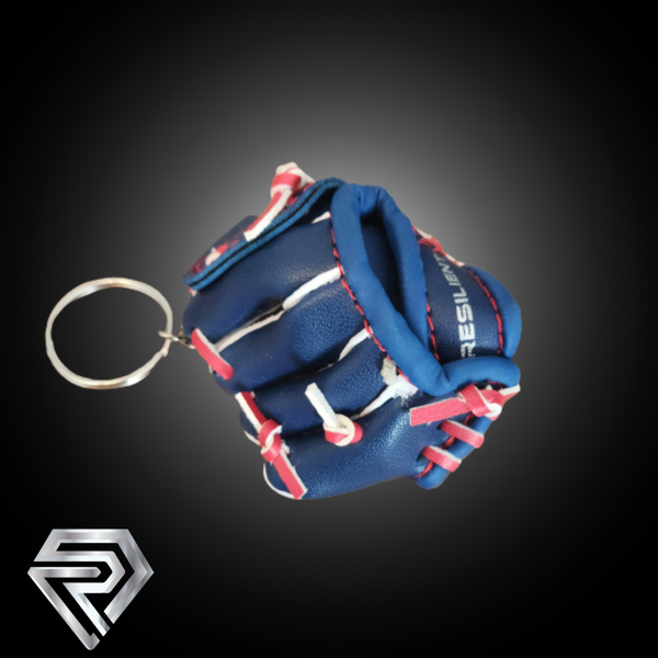 USA Softball Glove Mini Keychain