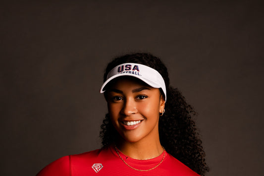 USA Softball Visor