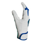 Resilient Championship Fastpitch Batting gloves - White and Royal Blue