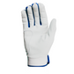 Resilient Championship Fastpitch Batting gloves - White and Royal Blue