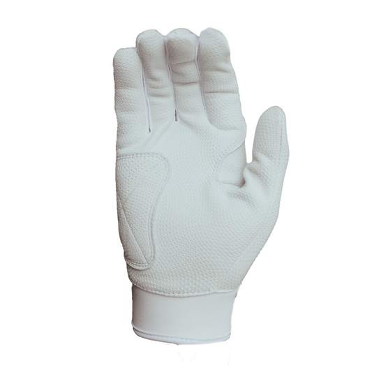 Resilient Championship Fastpitch Batting gloves - All White