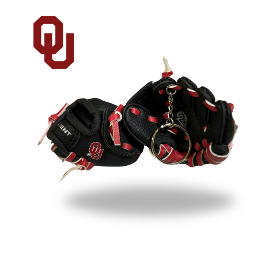 OU mini glove keychain