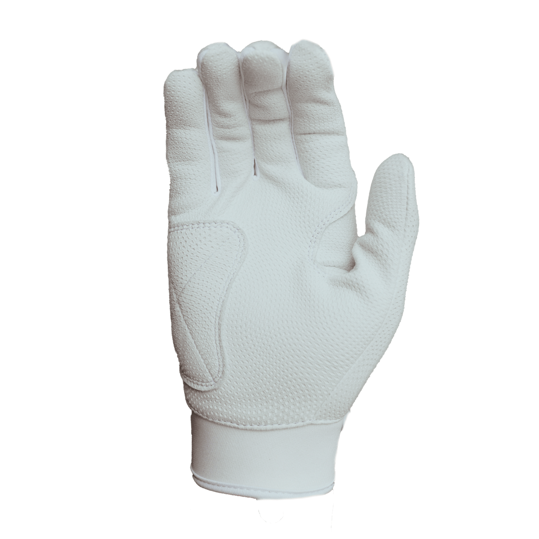 Resilient Championship Fastpitch Batting gloves - All White - Resilient SFBL