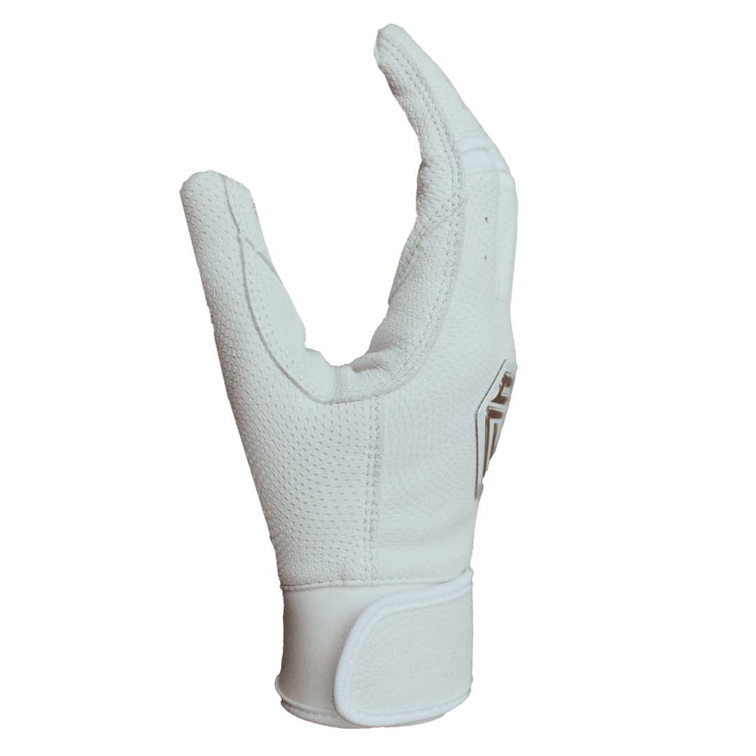 Resilient Championship Fastpitch Batting gloves - All White - Resilient SFBL