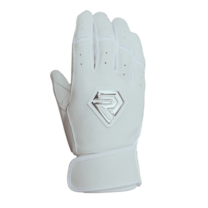 Resilient Championship Fastpitch Batting gloves - All White - Resilient SFBL