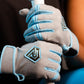 Resilient Championship Fastpitch Batting gloves - Grey and Angel Blue - Resilient SFBL