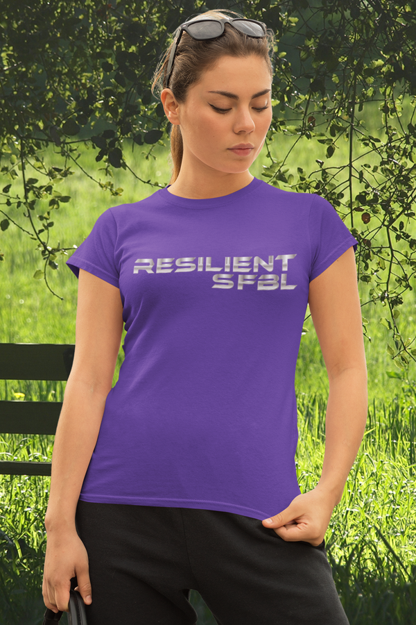 Resilient Softball T-Shirt - Heathered Super Soft