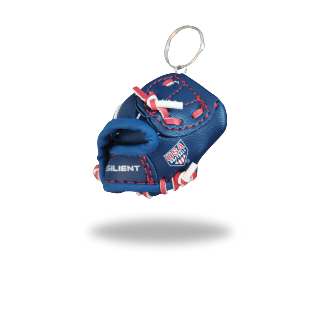 USA Softball Glove Mini Keychain - Resilient SFBL