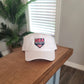 USA Softball - vented white hat - Resilient SFBL