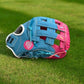 Youth Ball Glove - Ice Cream glove (Cotton Candy Blue and Pink) - Resilient SFBL