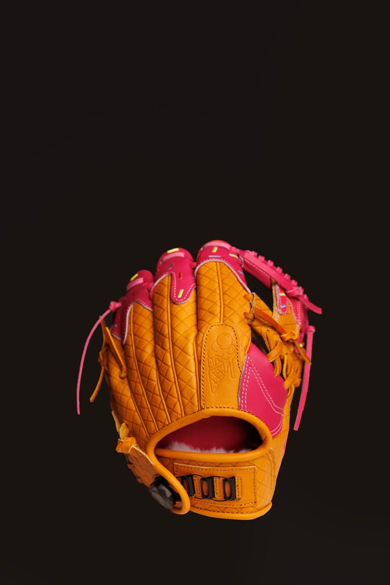 Youth Ball Glove - Ice Cream glove (Strawberry & Sprinkles) - Resilient SFBL