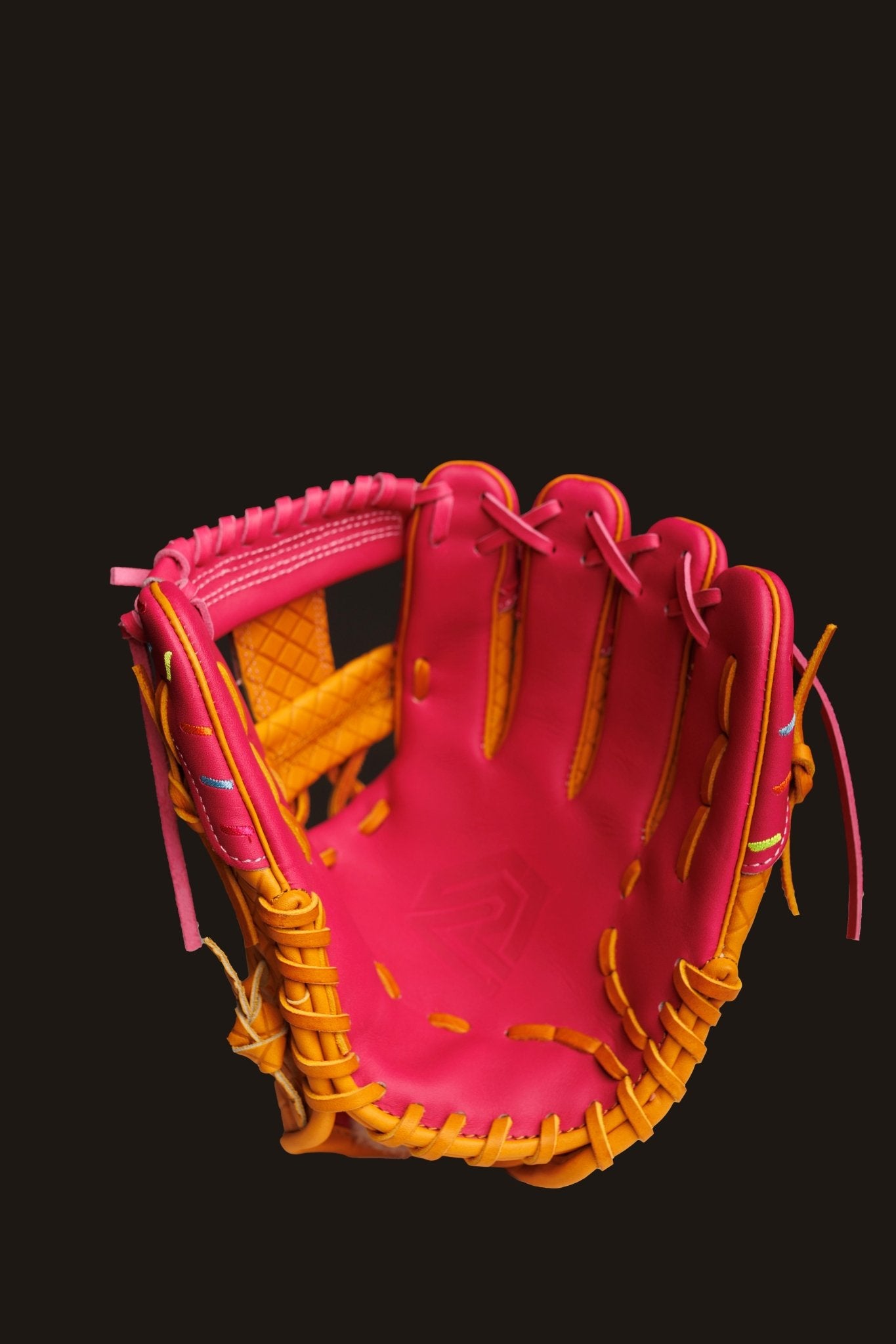 Youth Ball Glove - Ice Cream glove (Strawberry & Sprinkles) - Resilient SFBL