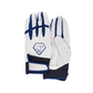 Youth Fastpitch Batting Gloves - Grey and Navy Blue - Resilient SFBL