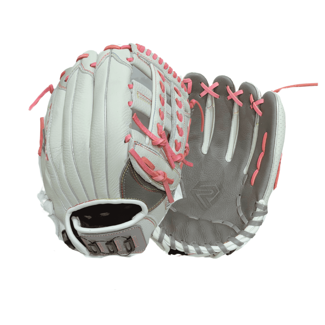 Youth Fastpitch Softball Glove - Pretty In Pink - Double Braid 12" - Resilient SFBL