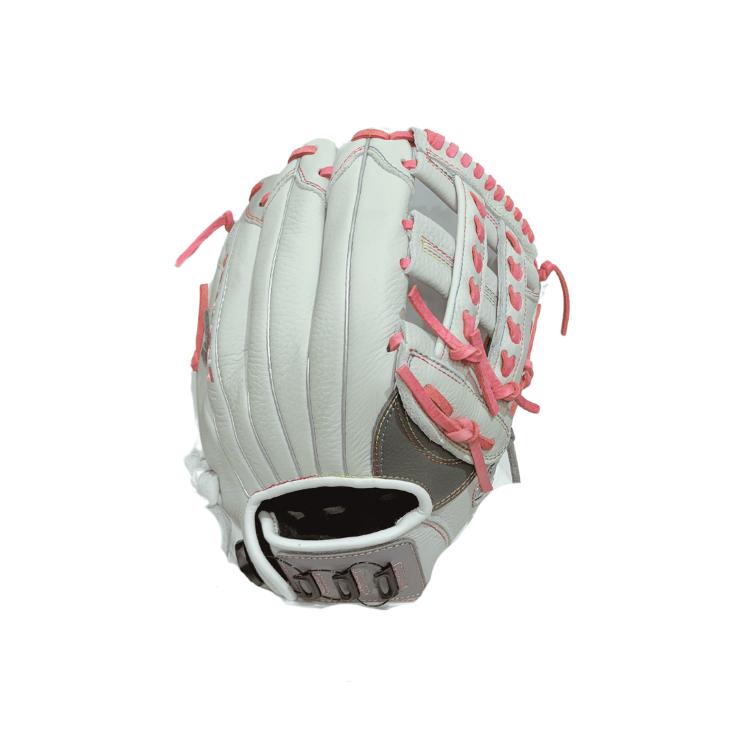 Youth Fastpitch Softball Glove - Pretty In Pink - Double Braid 12" - Resilient SFBL